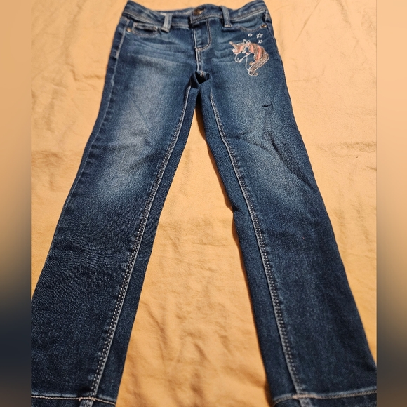 NWOT | Jeans | Unicorn | Dark Wash | Girls 6 | Jegging | Jumping Beans | - Picture 2 of 6